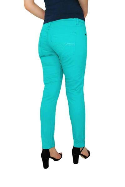 BIGSIE Γυναικείο παντελόνι από καμβά χαμηλής μέσης Bgl-st01593