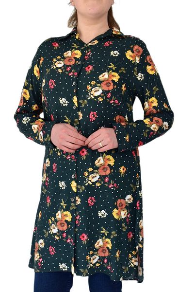 BAGLAN Women's Floral Printed Tunic Bgll000001