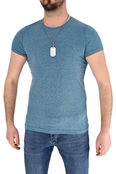 DYNAMO Tricou cu gât pentru bărbați T-530 Bgl-st01838