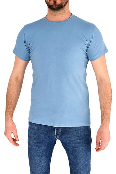 DYNAMO Tricou cu gât pentru bărbați T-904 Bgl-st01839