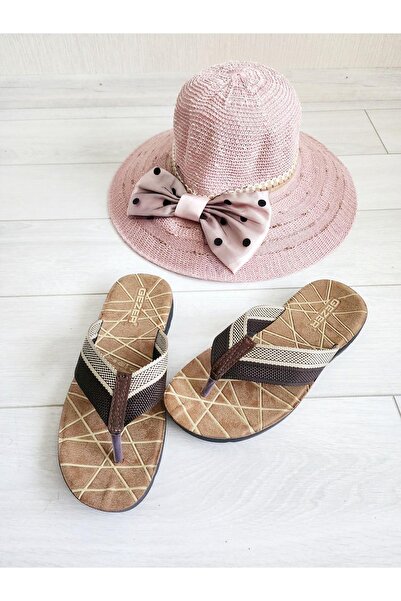 GEZER Γυναικείες καθημερινές σαγιονάρες παραλίας, πισίνας, σπιτιού και παντόφλες εξωτερικού χώρου