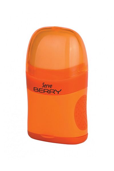 Serve Berry Eraser Pencil Sharpener Highlighter Orange