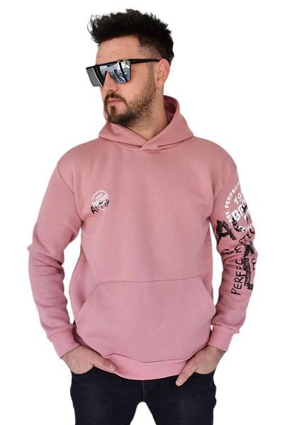 DYNAMO Ανδρικό φούτερ Oversize με κουκούλα 6738 Bgl-st02311