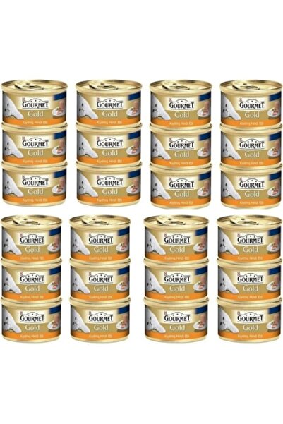 Gourmet Gourmet Gold Kıyılmış Hindi Etli Konserve Yetişkin Kedi Maması 6 X 85 G