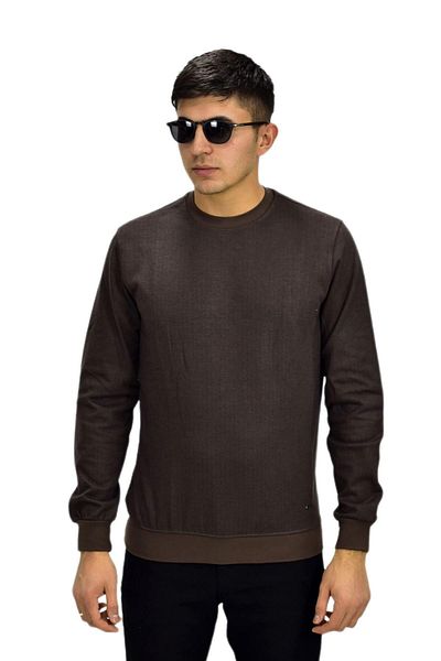Raymons Мъжки спортен суитшърт с кръгло деколте R2270 BGL-ST03187