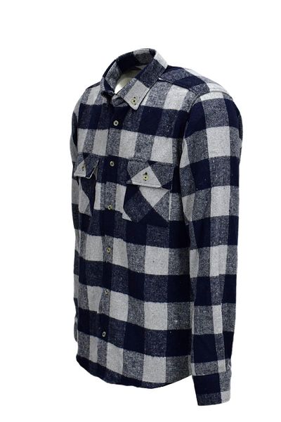 rasstmen Мъжка риза Lumberjack с двоен джоб, с прилепнала кройка, BGL-ST03263