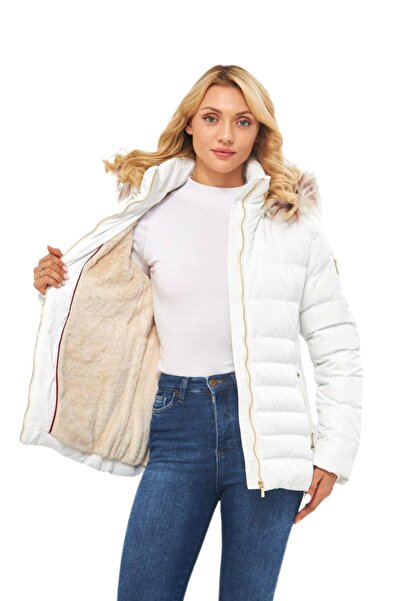 DYNAMO Palton sport cu glugă pentru femei M5301 BGL-ST03225