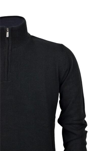 Raymons Чоловічий спортивний светр з прямим коміром на блискавці R22949 BGL-ST03181