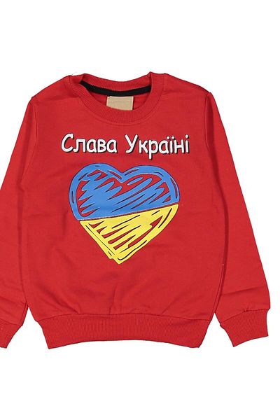 BAGLAN Суитшърт с щампа на сърце за момиче BGL-ST03635