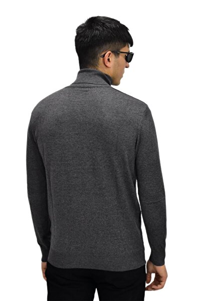 Raymons Чоловічий спортивний светр з рибальським коміром - R22507 Bgl-st03177