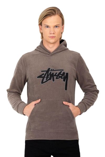DYNAMO Ανδρικό φούτερ Fleece με κουκούλα 6786 BGL-ST03219