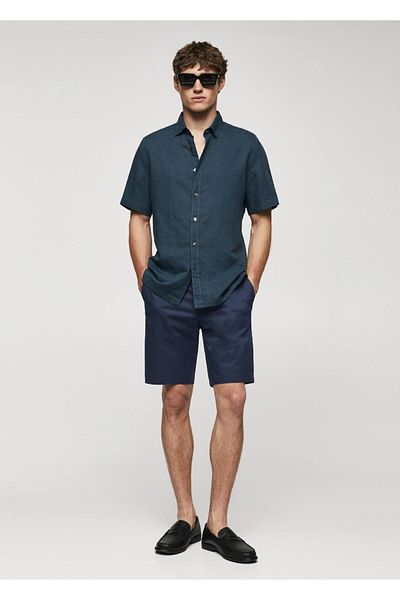 MANGO Man Chino-Bermudashorts