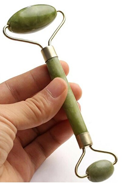 MAQYA KOZMETİK Çift Taraflı Doğal Yeşil Yeşim Taşı