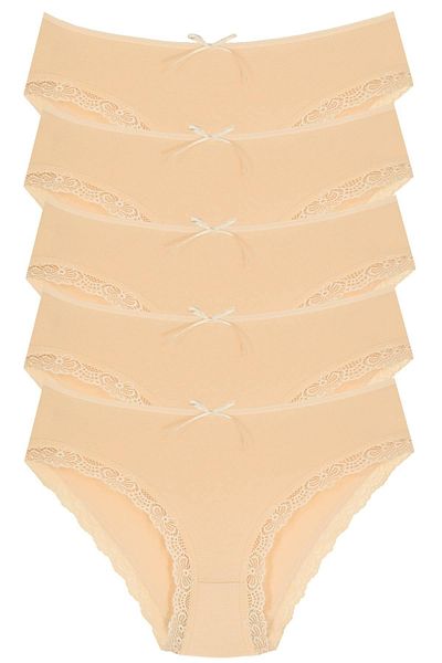 Newlilla 1009 Bato Leg Lace 5-Piece Women's Panties Pack 1009-v4