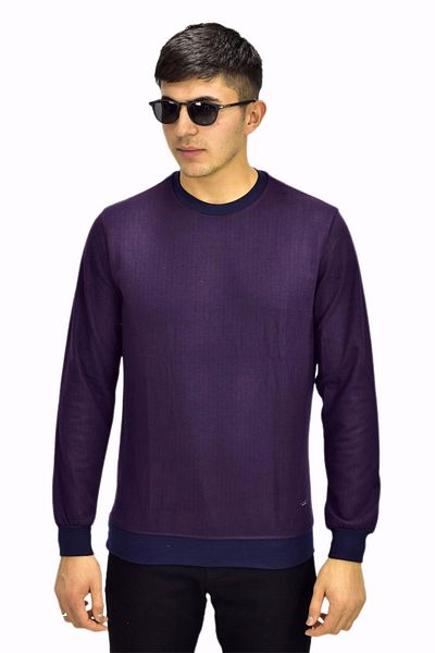 Raymons Мъжки спортен суитшърт с кръгло деколте R2270 BGL-ST03187