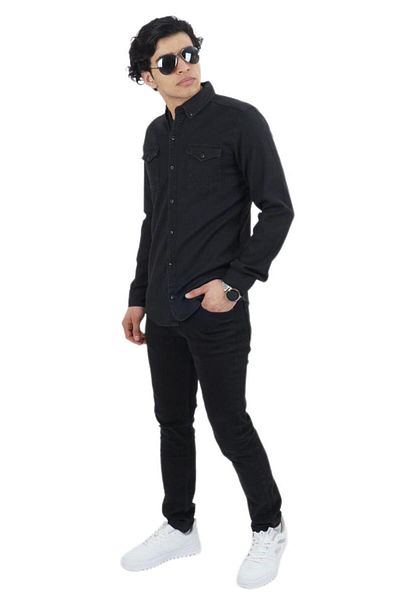 DYNAMO Men's Sports Shirt Silim Fit 9604 BGL-ST03042