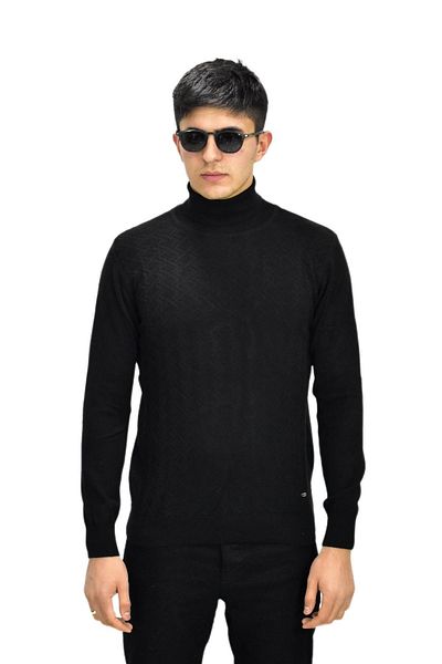 Raymons Men's Sports Turtleneck Sweater R22507 BGL-ST03177
