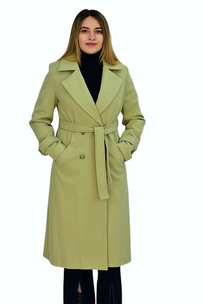 ressam Women's 4 Button Stamp Coat K3123 BGL-ST03282
