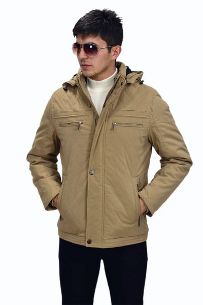 DYNAMO Men's Sports Hooded Coat M3303 BGL-ST03235