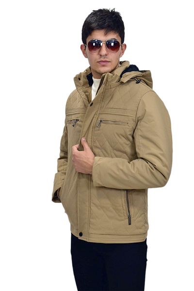 DYNAMO Men's Sports Hooded Coat M3303 BGL-ST03235