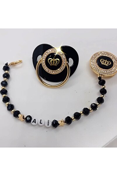 Bygulsahozdemir Zirkon Taş Kral Taç Model Emzik Seti