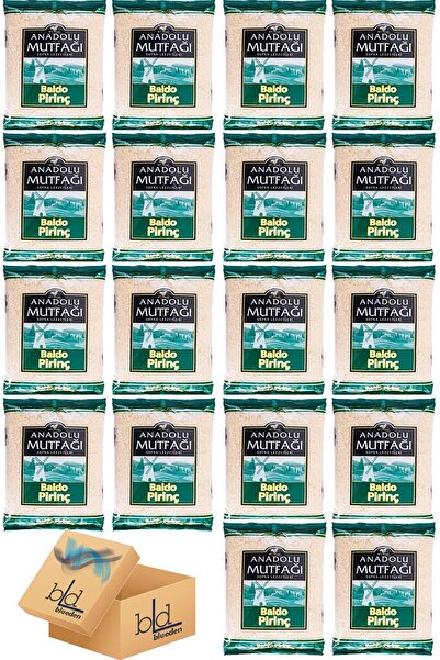 ANADOLU MUTFAGI Anadolu Mutfağı Baldo Pirinç 1kg X 18 Adet