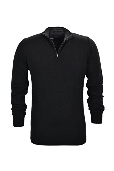 Raymons Чоловічий спортивний светр з прямим коміром на блискавці R22949 BGL-ST03181