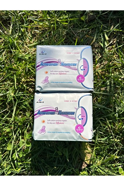 Tiens وسادة صحية للنساء من Airiz، عبوتين، 10 عبوات يومية