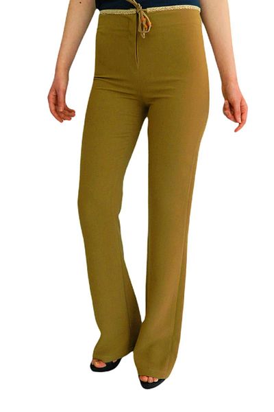 PROTO Women's Fabric Trousers Normal Waist Classic Bgl-st01356