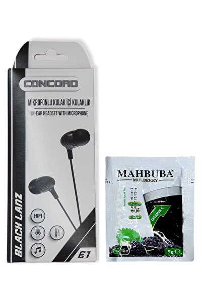 Concord Renkli Kablolu Kulak Içli Kulaklık E1