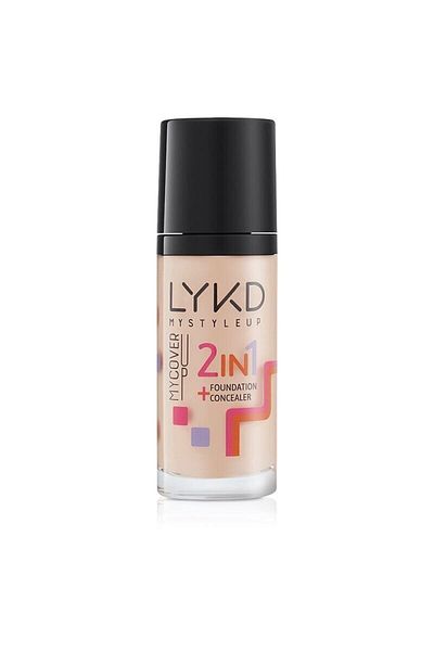 lykd Honey Essence 2 In 1 Foundation 136 Warm Sand