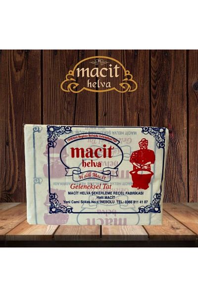 inebolu macit helva 6 kg Plain Tahini Halva - Whole Package