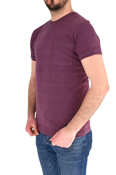 DYNAMO Men's Large Size Crew Neck Pocket T-Shirt 1-t-865 Bgl-st01804