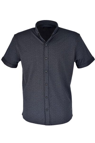 Raymons Tricou cu guler cu nasturi în față pentru bărbați R4280 BGL-ST03769
