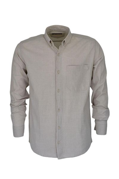 DYNAMO Men's Cotton Summer Long Sleeve Shirt 9622 BGL-ST03739