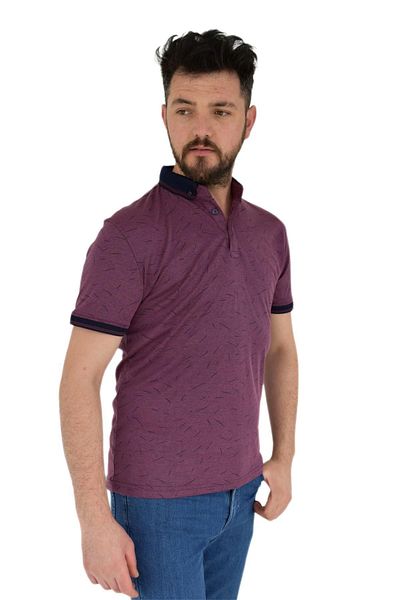 Raymons Tricou cu gât polo pentru bărbați R2007 Bgl-st02784