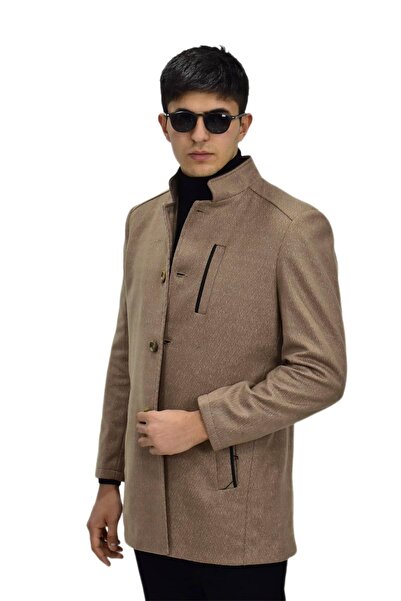 BAGLAN Men's Judge Collar Stamp Coat BGL-ST03412