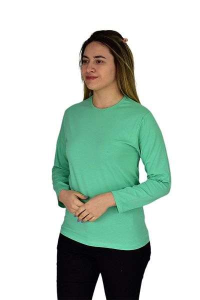 BAGLAN Γυναικείο μακρυμάνικο Basic Body Plus Size BGL-ST03340