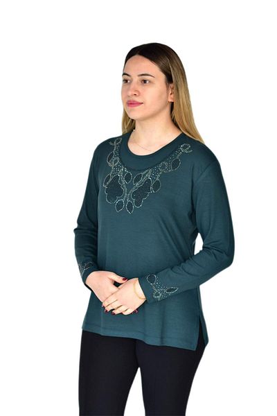 ÖZCAN Women's Nergiz Seasonal Blouse BGL-ST03381