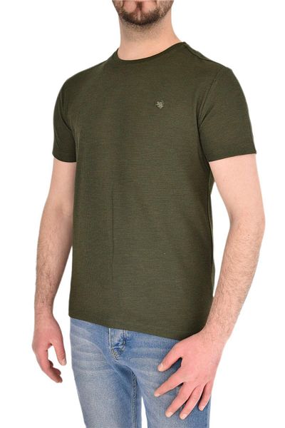 naykı Мъжка тениска с кръгло деколте Waffle Bgl-st01892