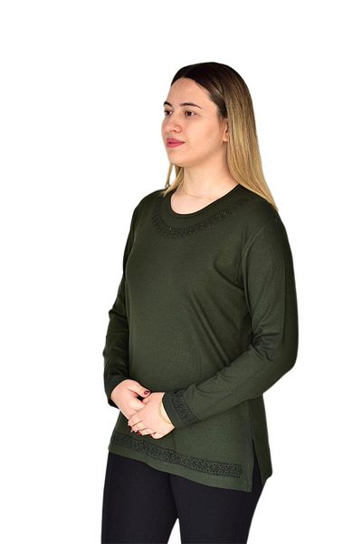 ÖZCAN Women's Nergiz Seasonal Blouse BGL-ST03383