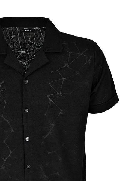 DYNAMO Men's Apache Collar Short Sleeve T-shirt 9939 BGL-ST03745
