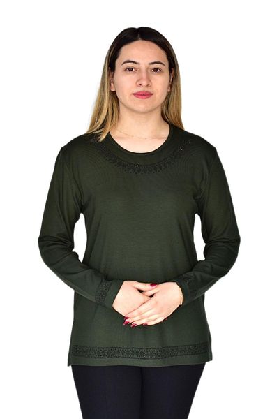 ÖZCAN Women's Nergiz Seasonal Blouse BGL-ST03383