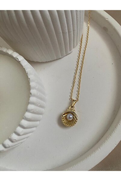 Judas Takı Women's Pearl Oyster Necklace