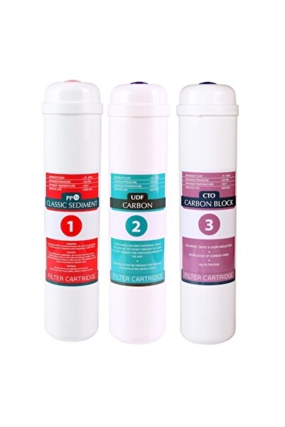 Genel Markalar Su Arıtma 3lü Filtre Takımı