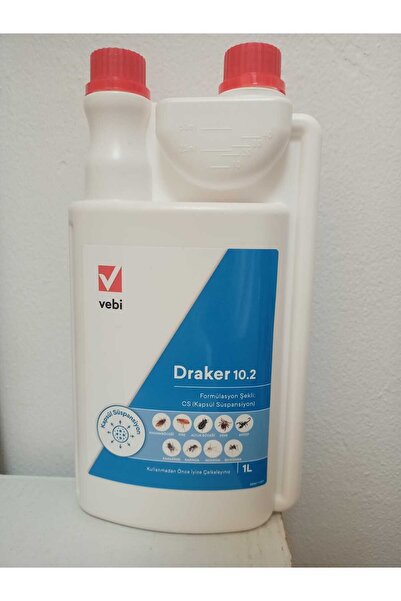 Vebi Draker 10.2 Cs Konsantre Haşere Böcek Öldürücü 1 Lt 3 Adet