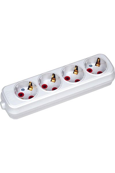 Horoz Elektrik 4-Piece Grounded Wireless Groupriz with Horoz Terminal