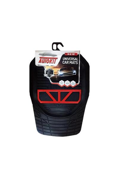 Universal Autokit Üniversal Havuzlu Oto Paspas Dekoratif Gri