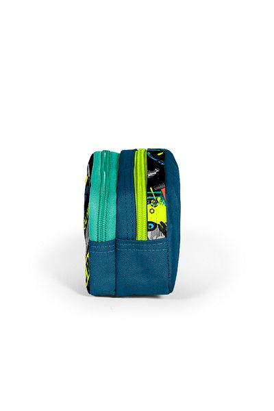 Coral High Kids Nefti Black Repair Set Μοτίβο τσάντα στυλό δύο τμημάτων 22163