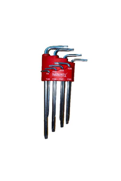 Novax Torx Allen Key Long Set of 8